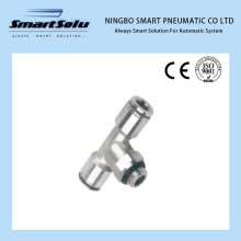 Ningbo Smart Nickel Plated Quick Push in Pneumatic Metal Fitting (MPB-G)